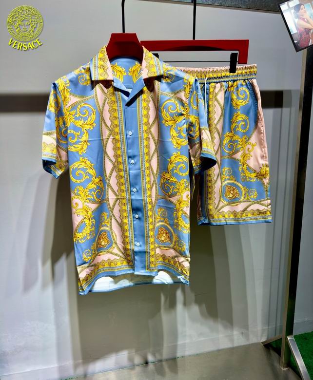 Versace Shirt & Shorts Set ID:20250801-200